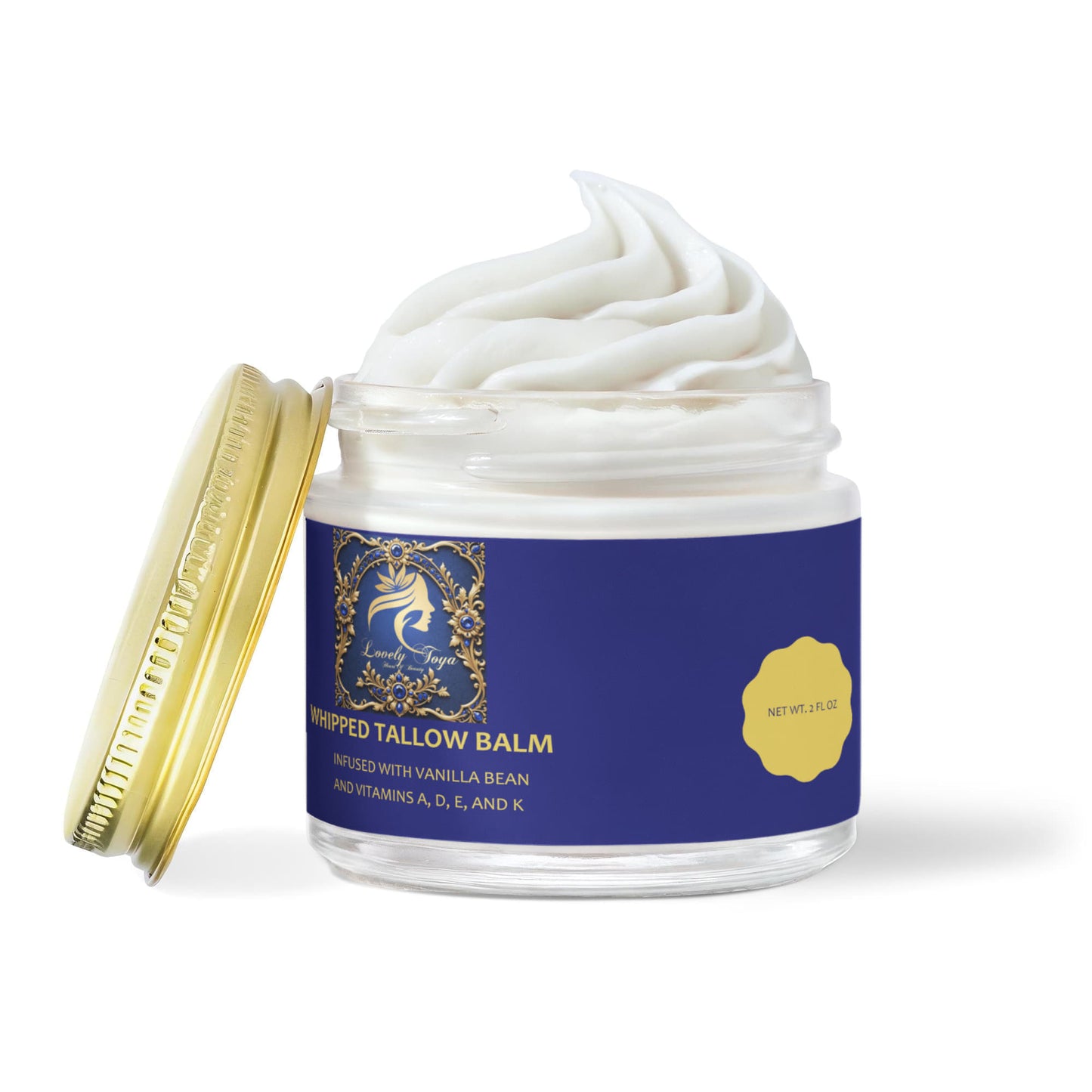 Whipped Tallow Balm With Vanilla Bean