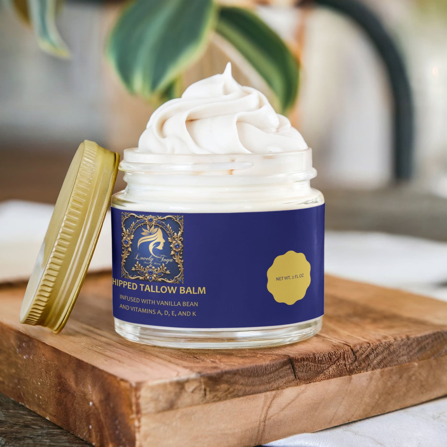 Whipped Tallow Balm With Vanilla Bean
