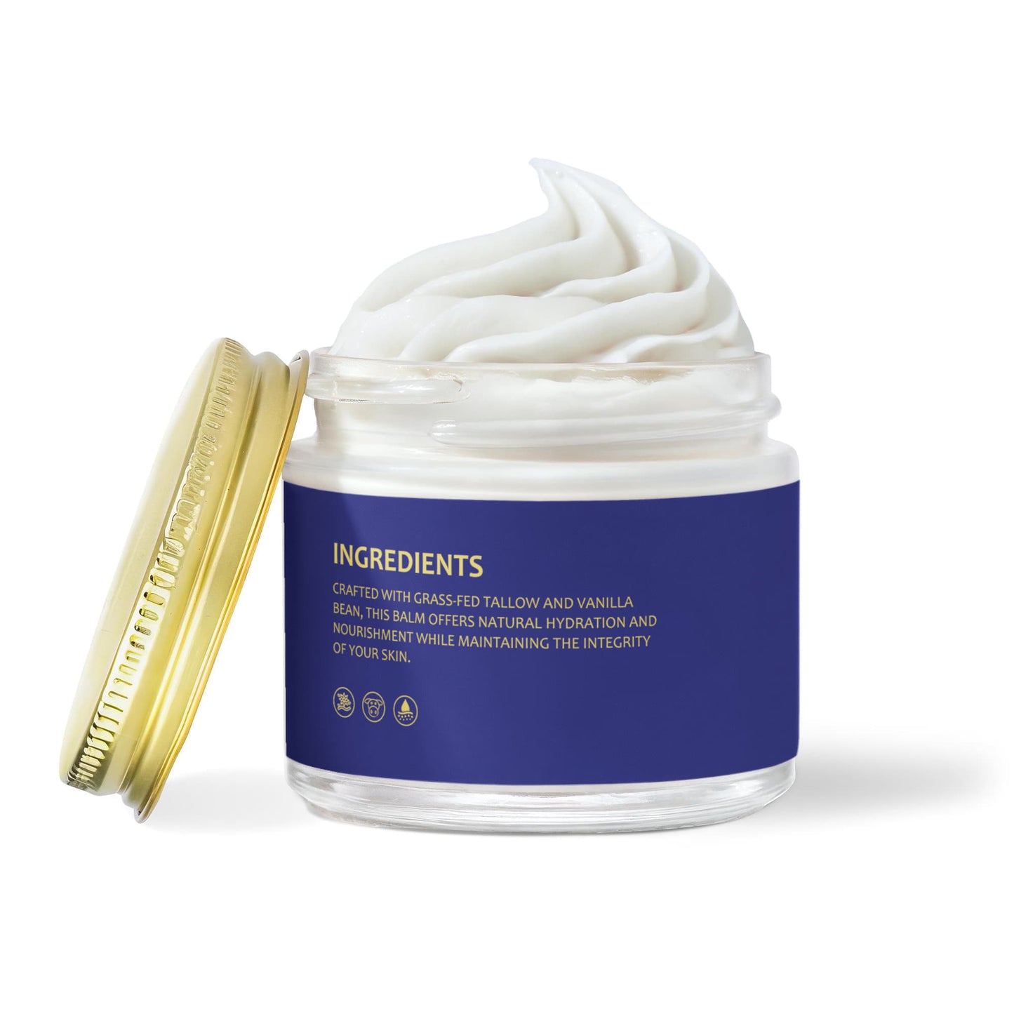 Whipped Tallow Balm With Vanilla Bean