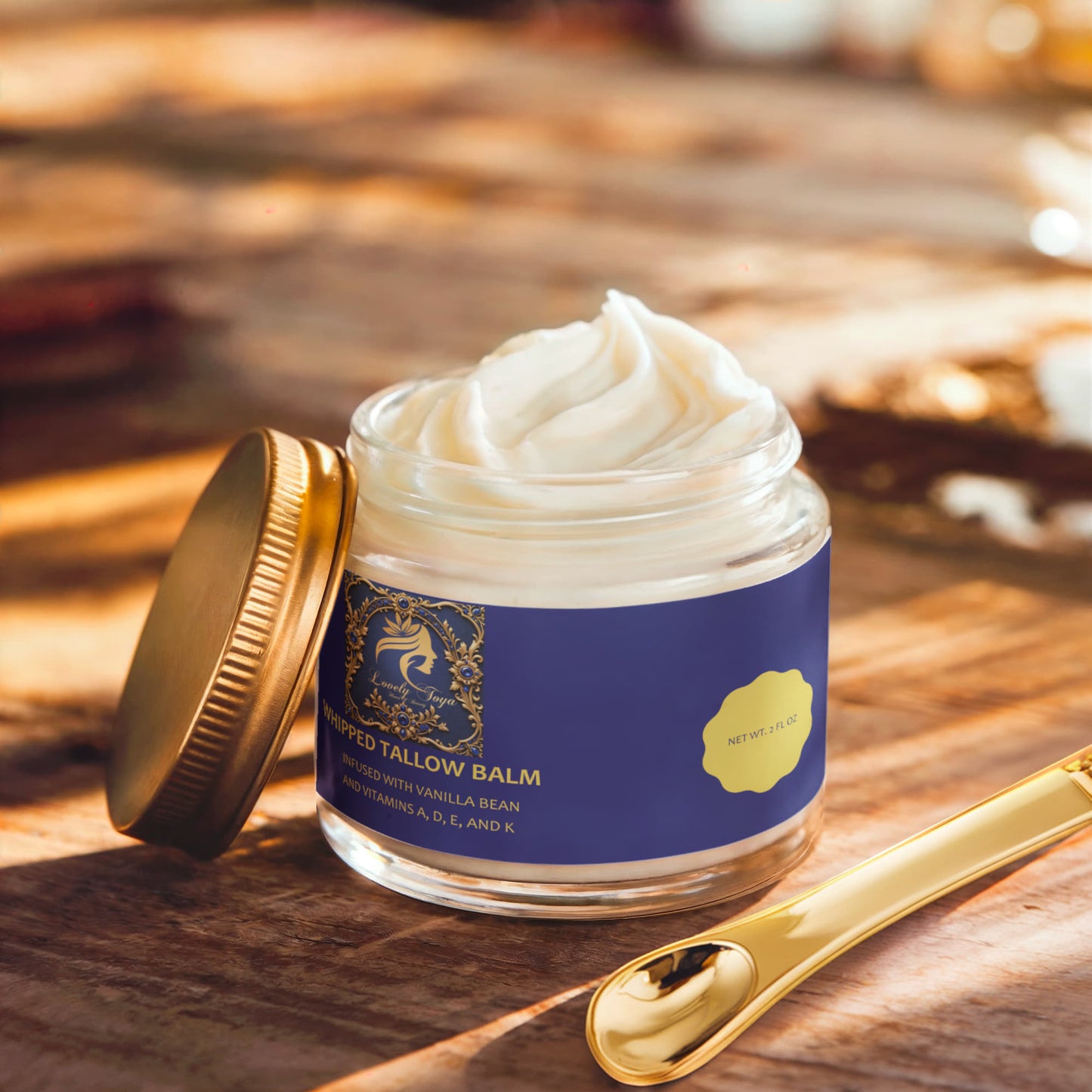 Whipped Tallow Balm With Vanilla Bean