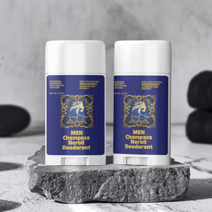 2 Pack Non-toxic Natural Deodorant, Aluminum-Free for Men