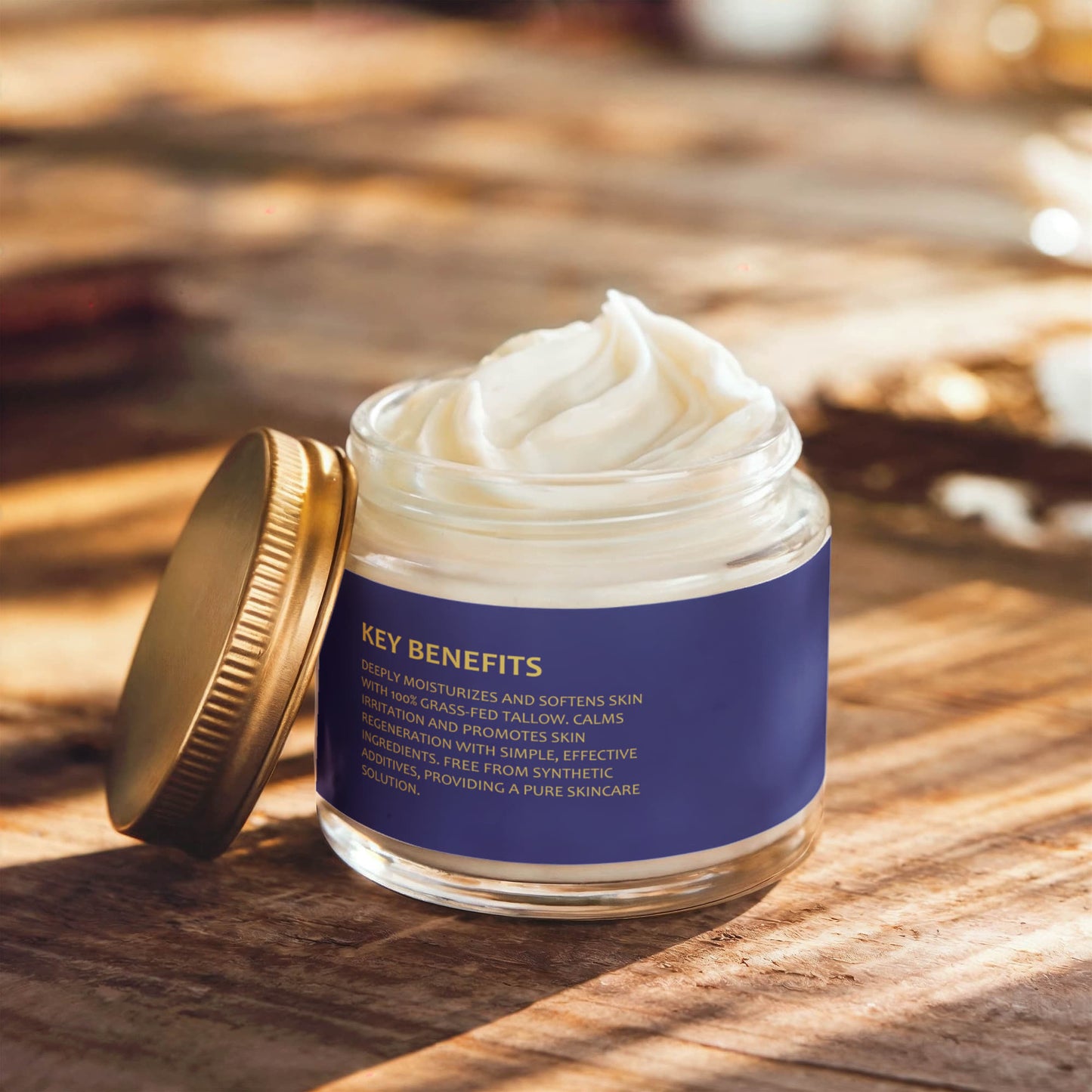 Whipped Tallow Balm With Vanilla Bean