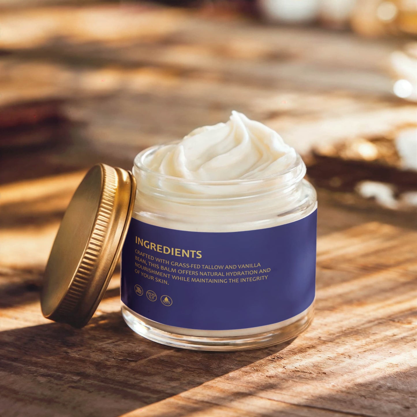Whipped Tallow Balm With Vanilla Bean